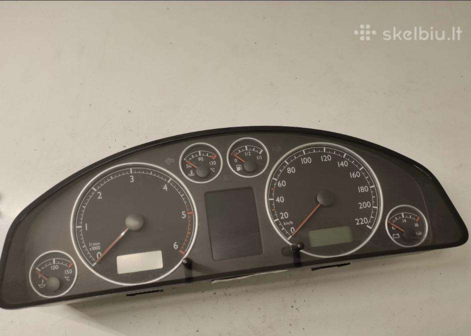 VW t5 spidometras
