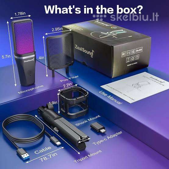 Zealsound Bdk 11 Pro mikrofonas
