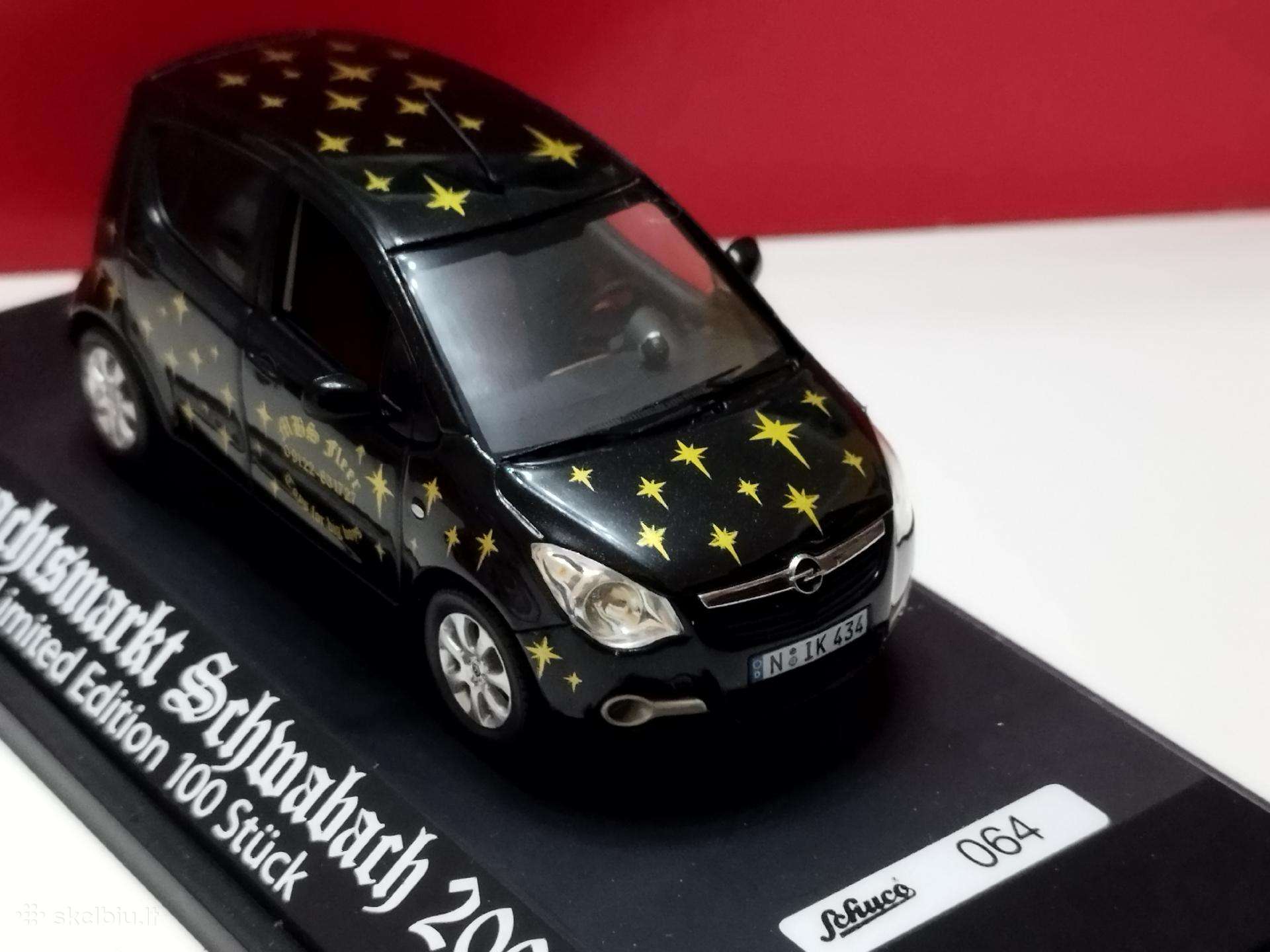 Opel Agila B riboto leidimo nr. 064/100