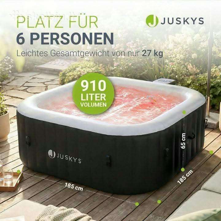 Jacuzzi {burbulinė vonia} 6 asm.