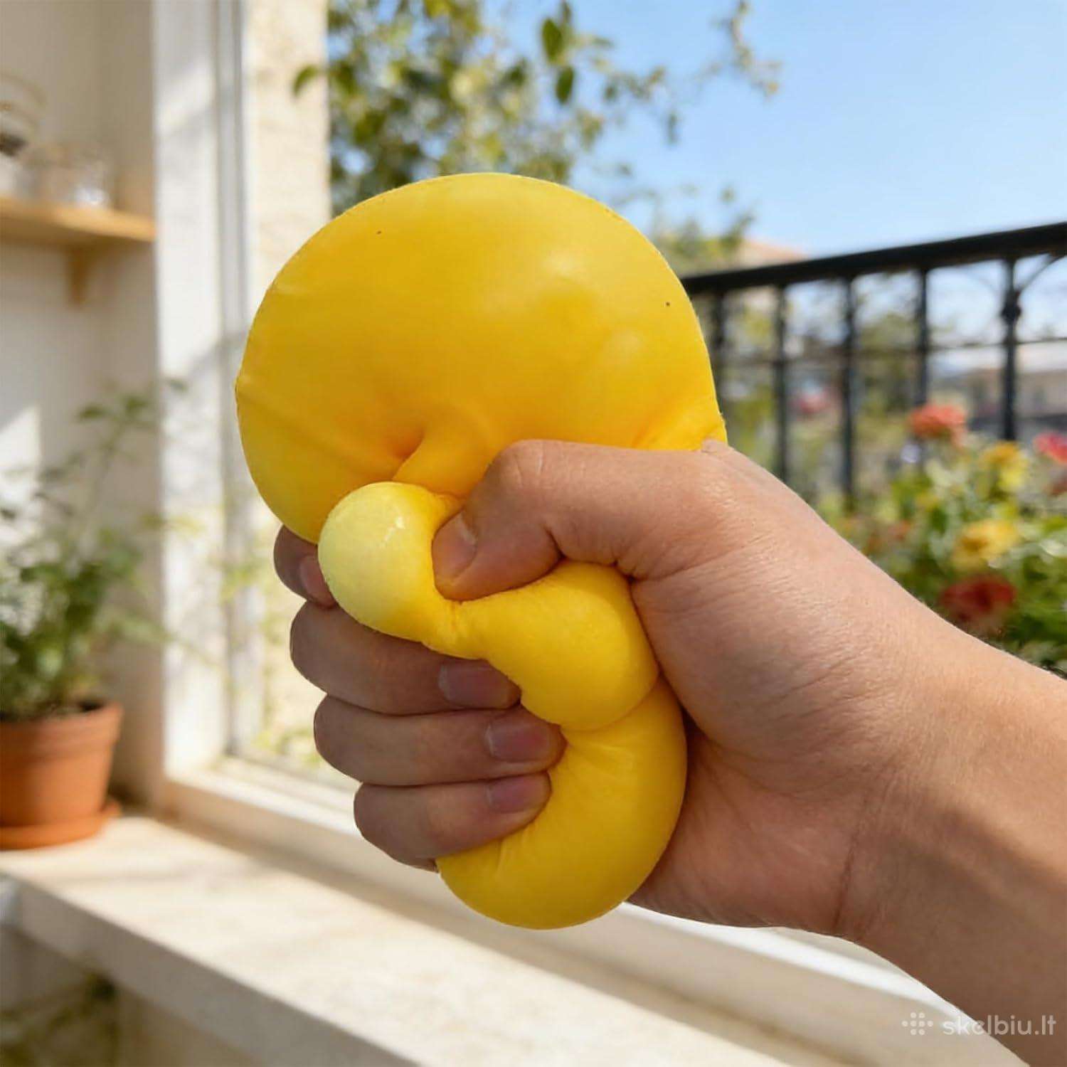 Didelis antistresinis žaislas Squishy sūris