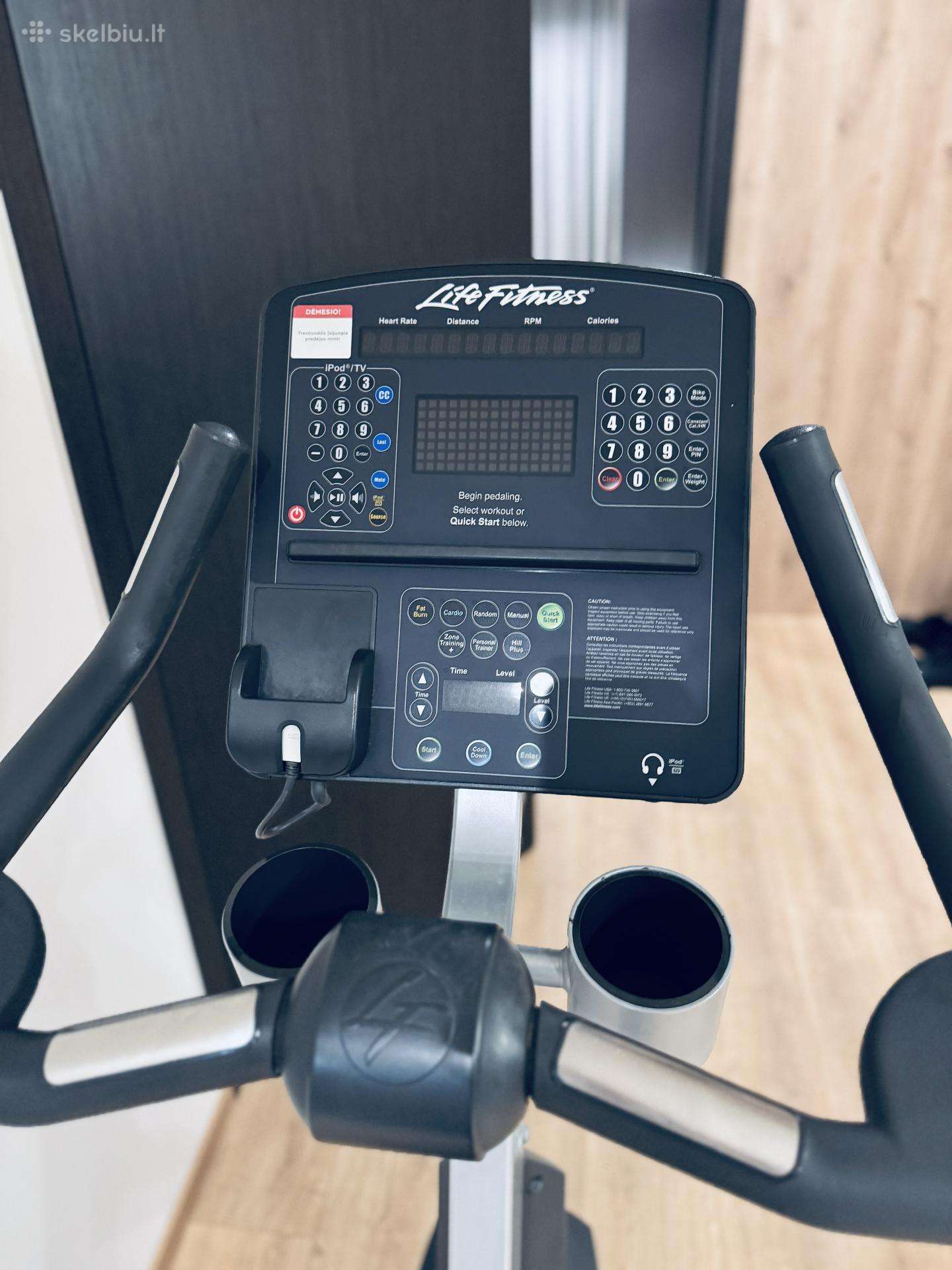Life Fitness Kardio treniruoklis.