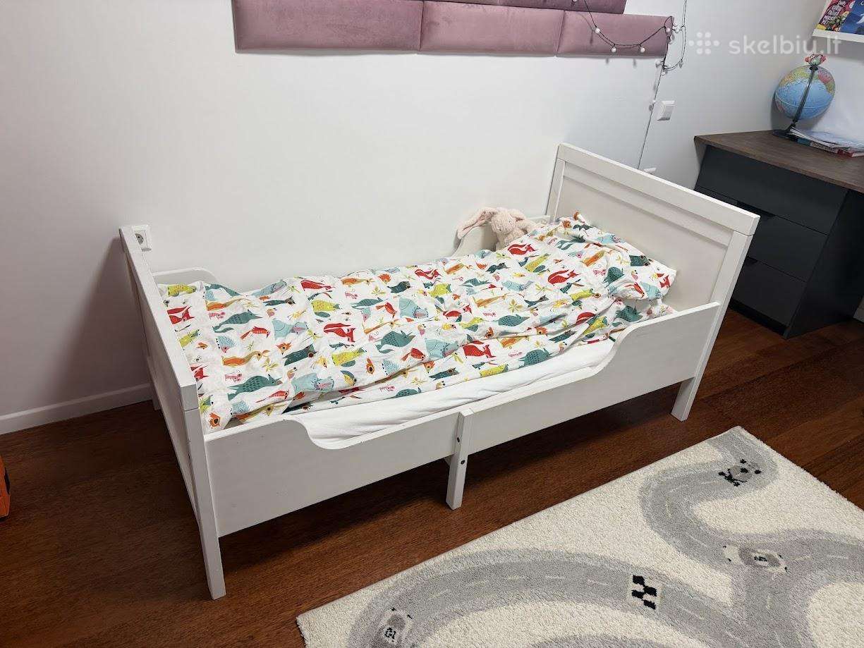 Ikea Sundvik vaikiška (auganti) lova su čiužiniu