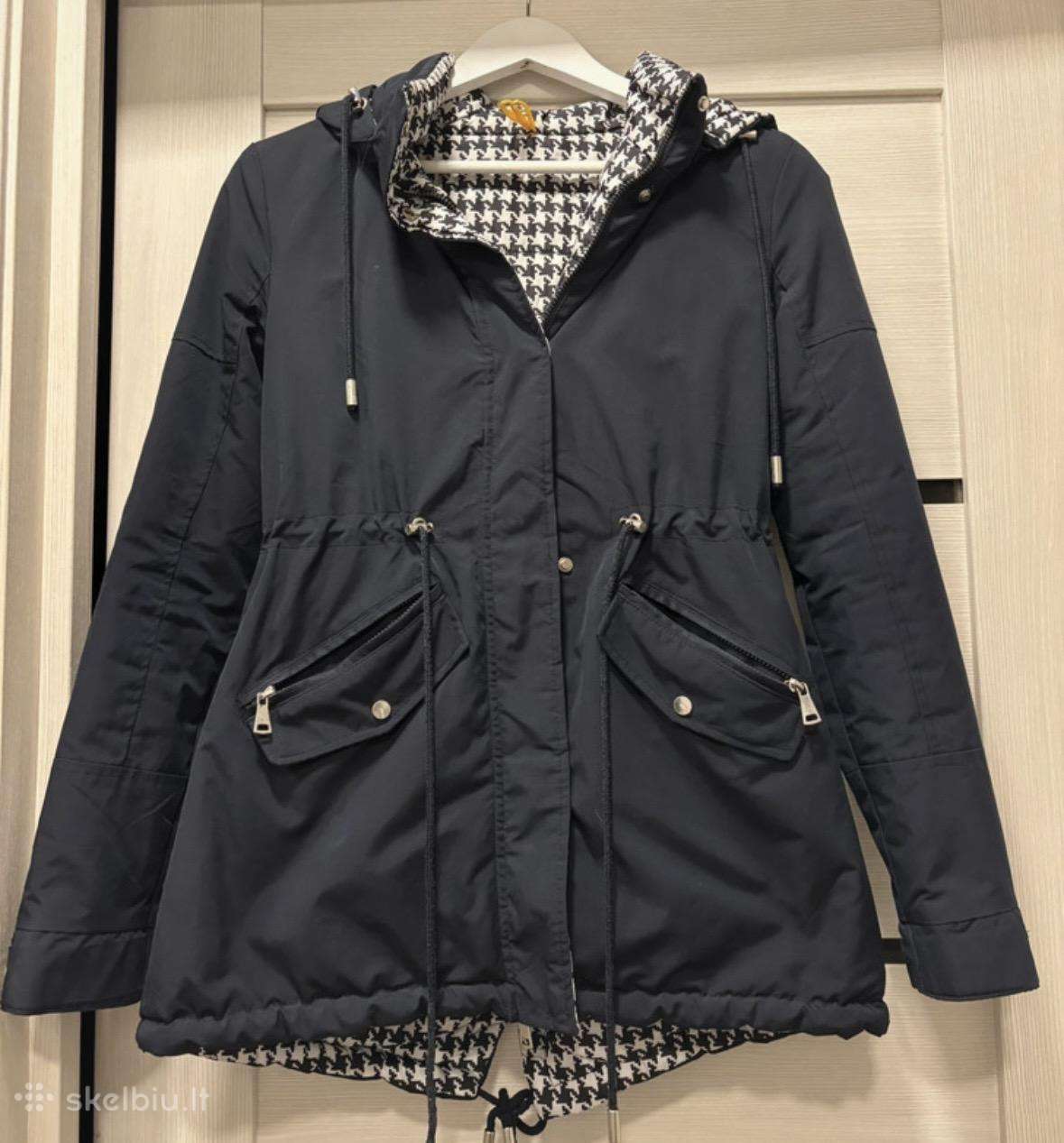 Rudeninė dvipusė parka