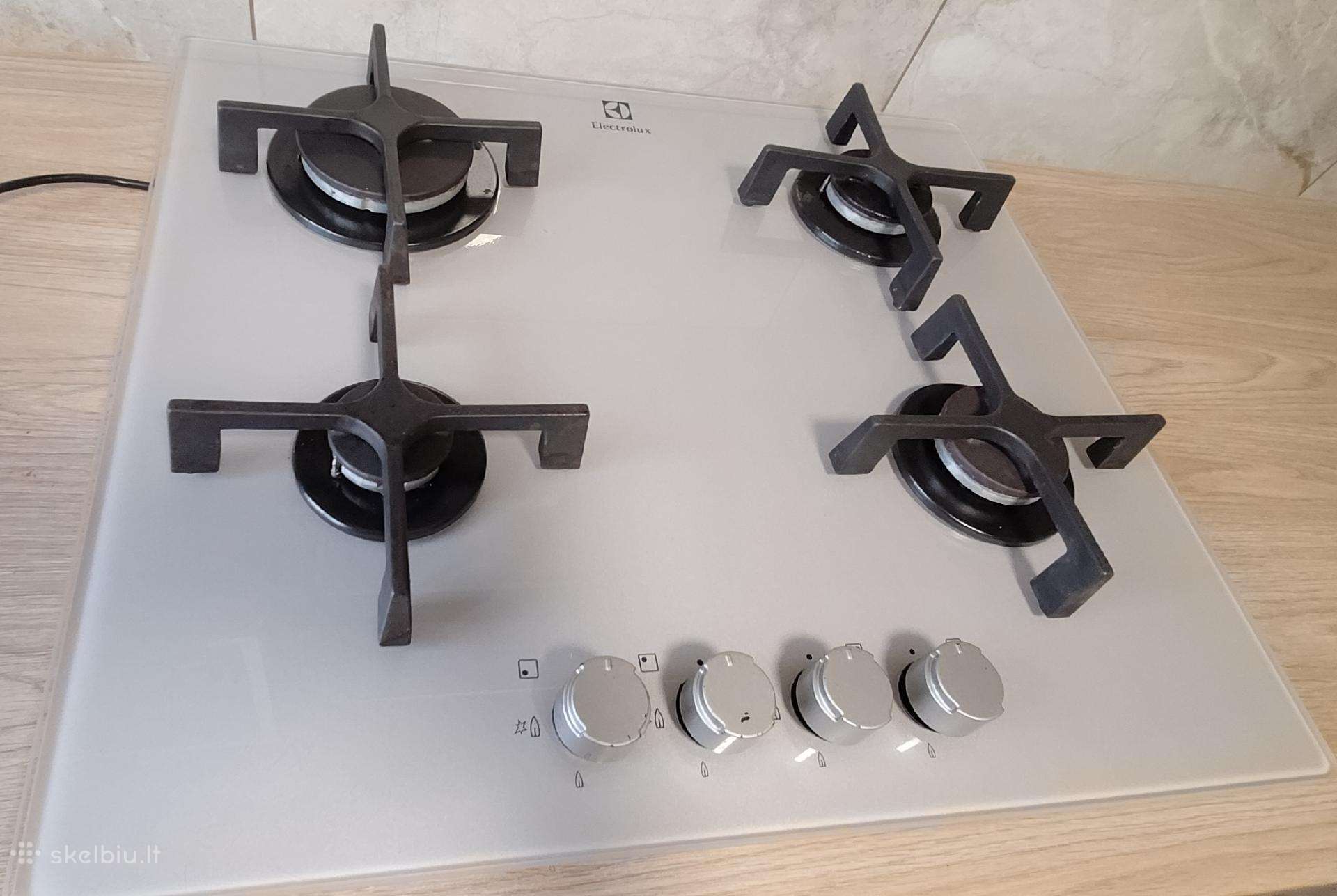 Įmontuojama dujinė viryklė „electrolux“