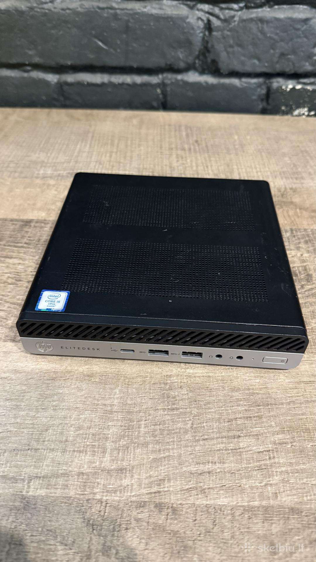 Hp Elitedesk 800 G3 mini kompiuteris