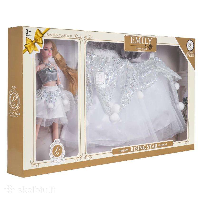 Emily lėlė su derančiu sijonu vaikui