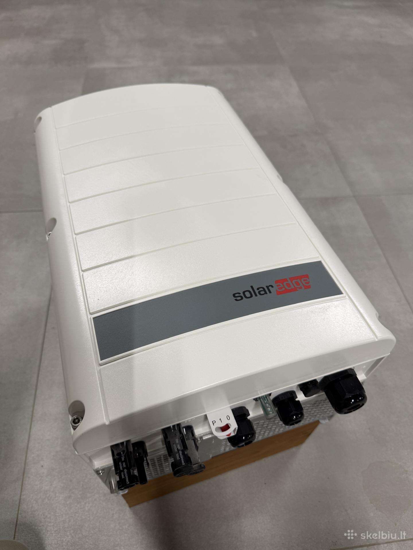 Solaredge Se16k inverteris ir optimizatoriai
