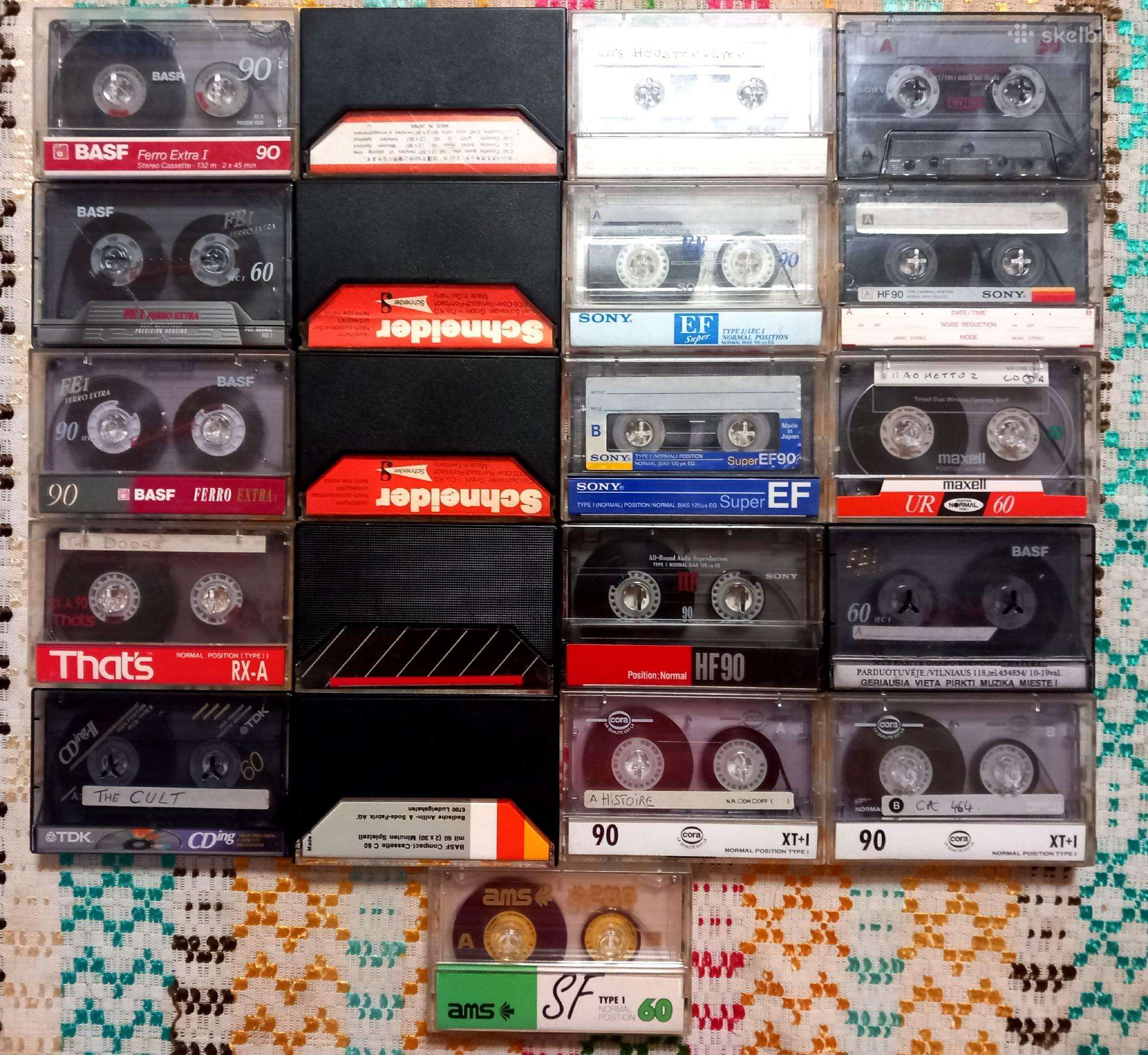 Audio kasetės