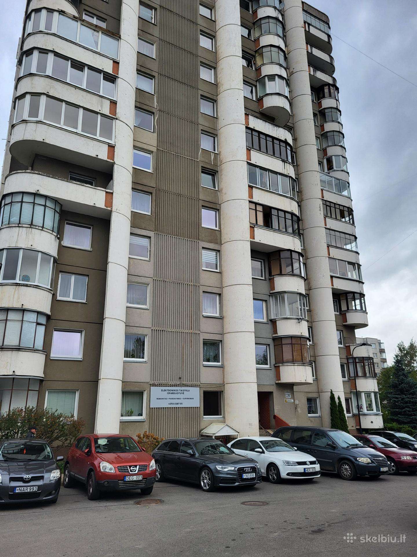 Parduodamas 2 kambarių butas Šeškinėje, Ukmergės g