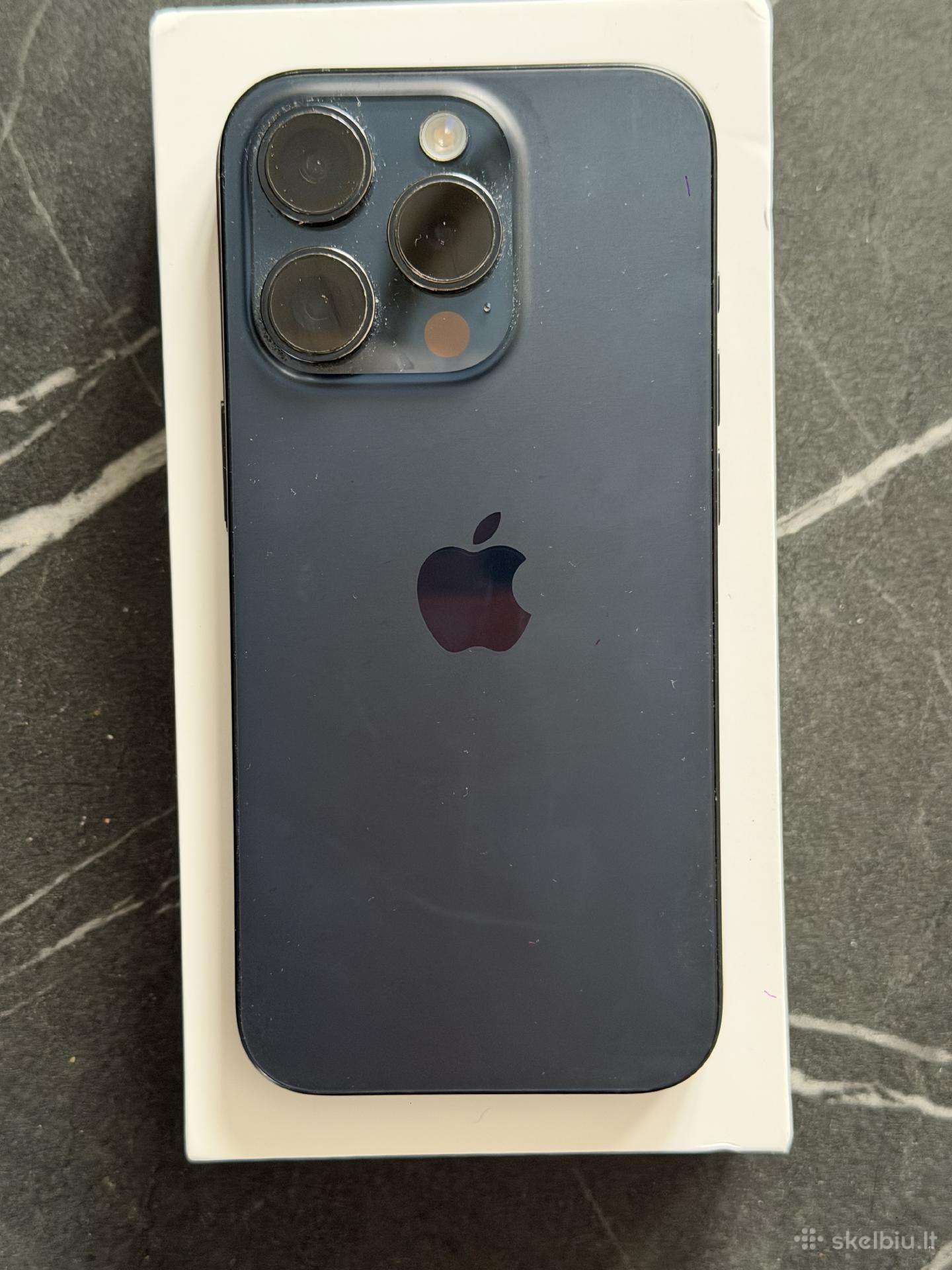 Apple iPhone 15 Pro 128gb Blue Titanium