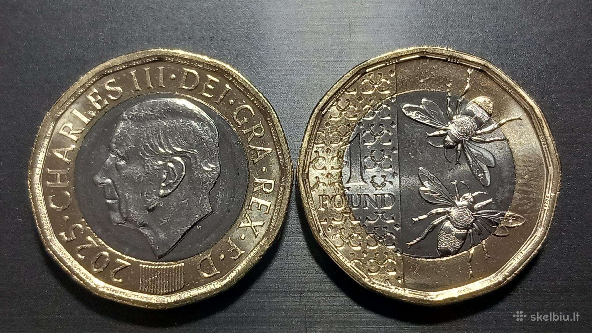 Anglija 1 svaras, 2025 Uc1778