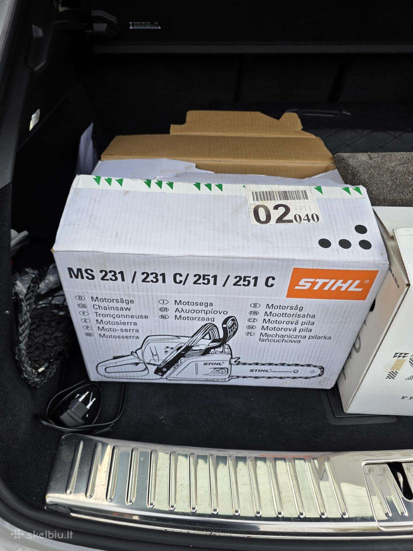 Naujas pjuklas stihl 251 24 men garantija
