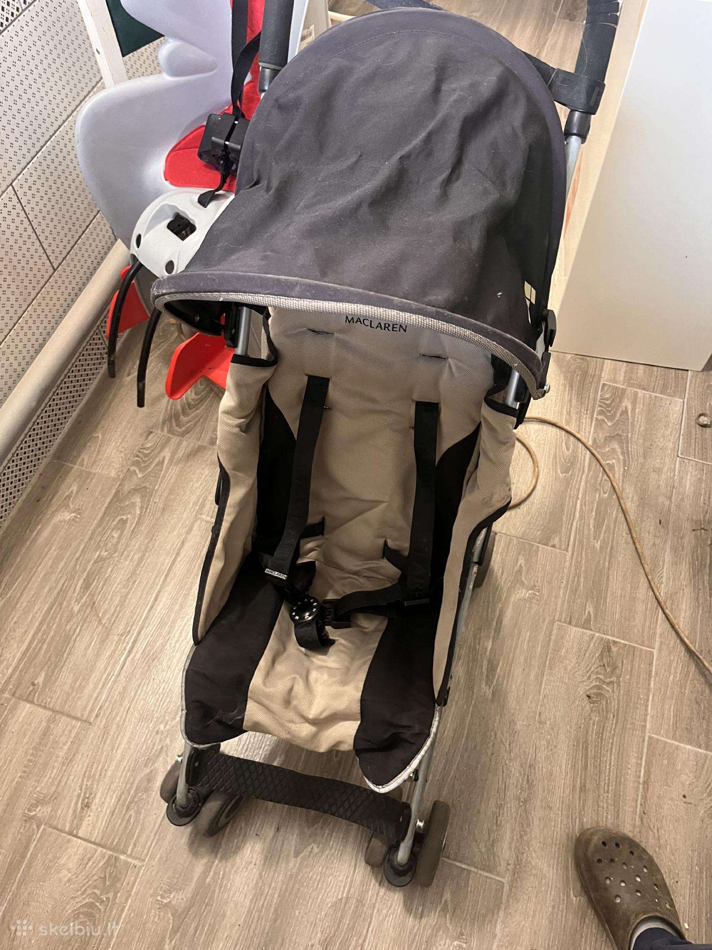 Vaikiškas vežimėlis / skėtukas Mclaren
