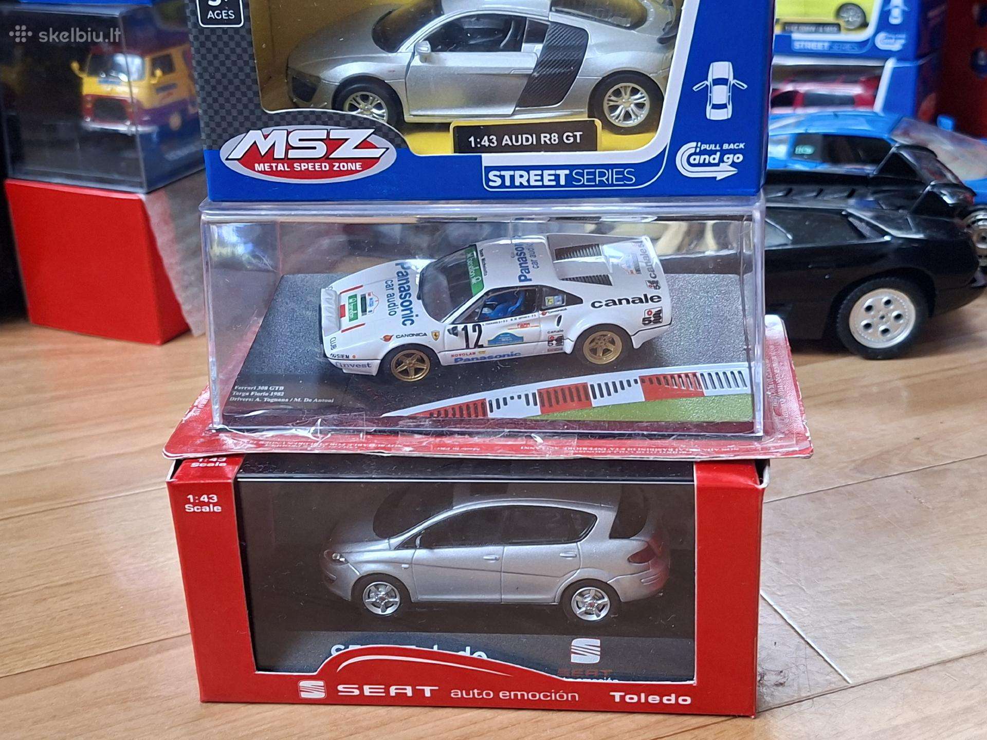 1:43 modelių rinkinys 3vnt.