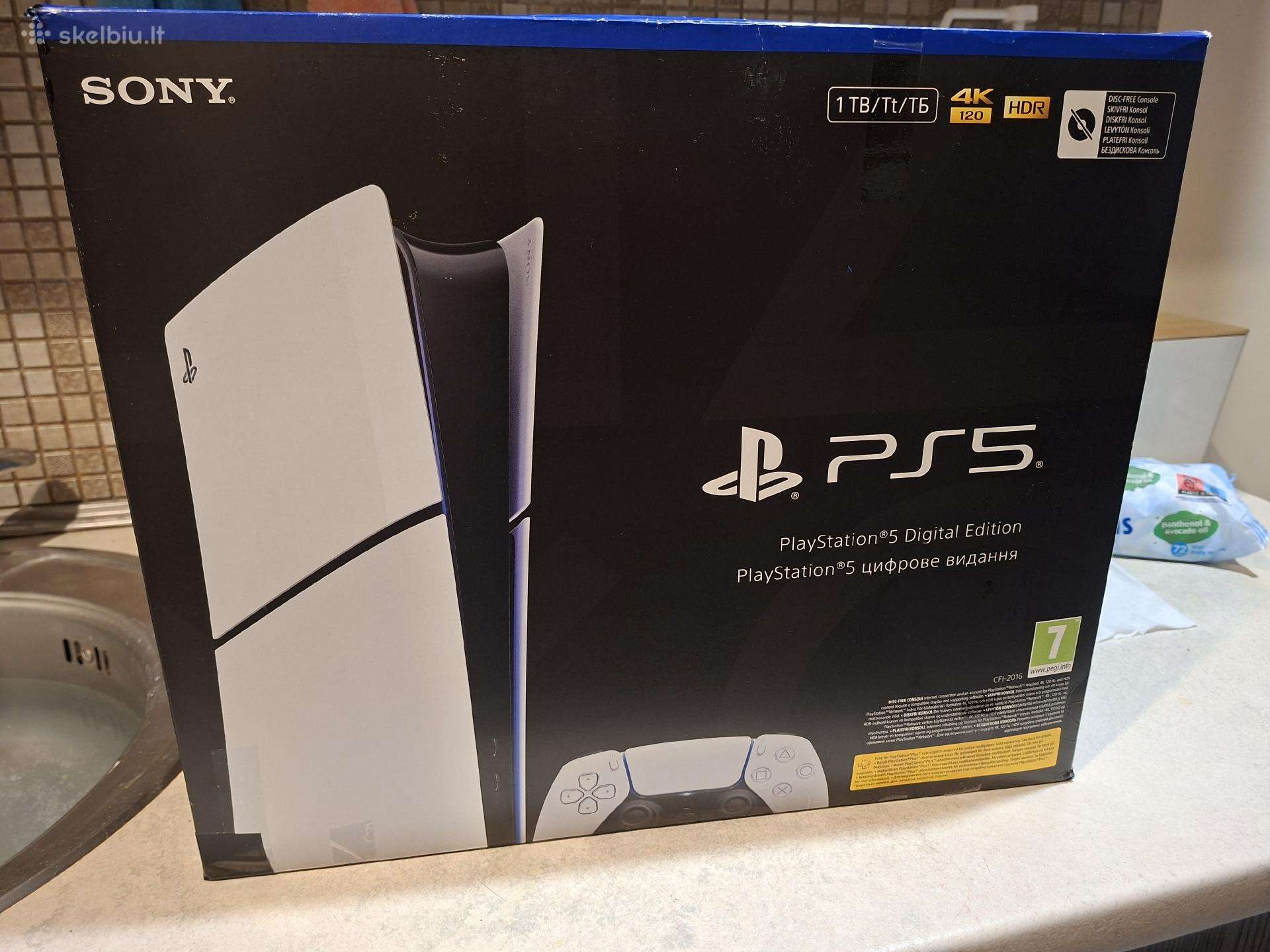 Ps5 nauja slim digital 1 TB
