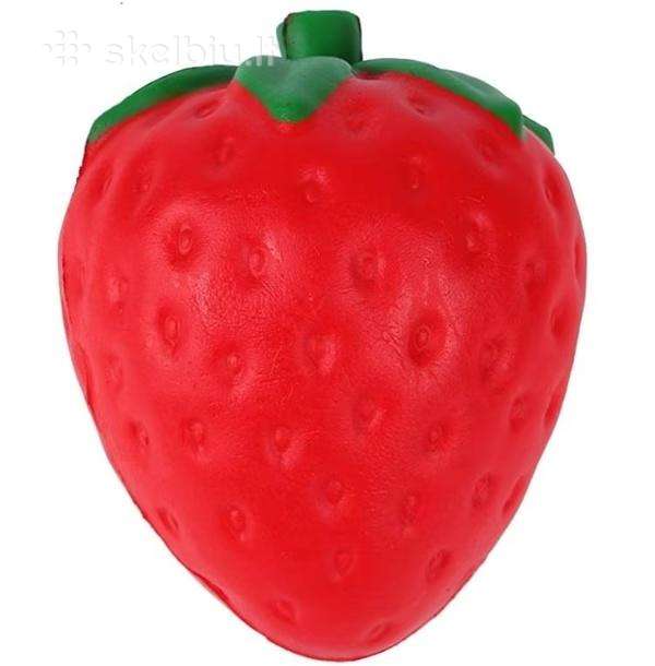 Antistresinis žaislas „squishy“ braškė