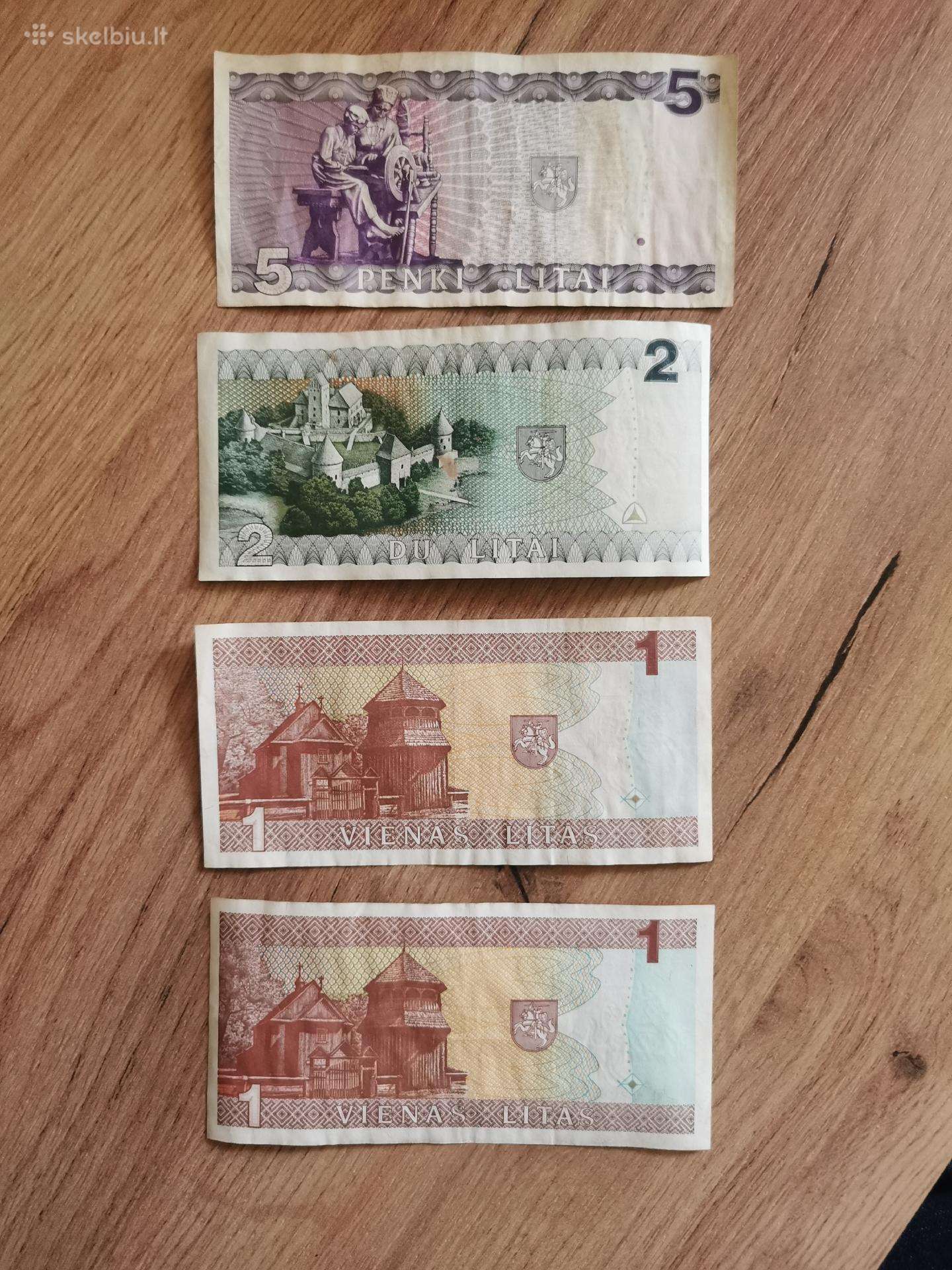 1993 popieriniai litai