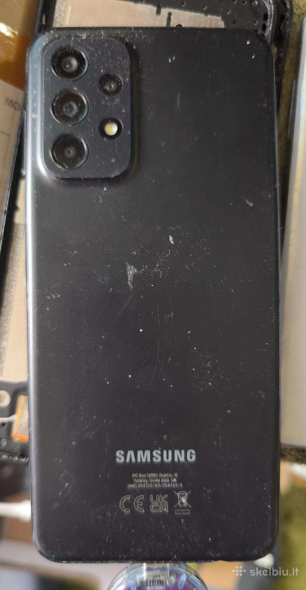 Samsung A23 įsikrauna, veikia, remontui
