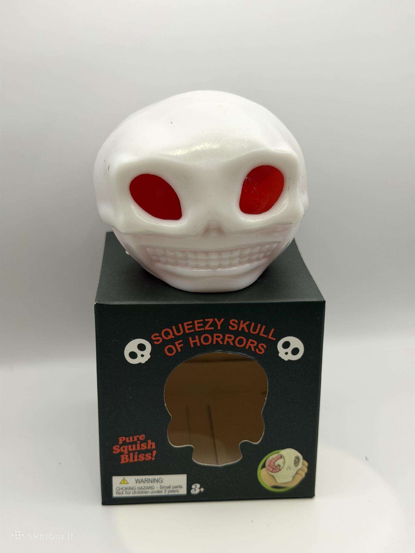 Antistresinis spaudomas žaislas „Squeezy Skull“