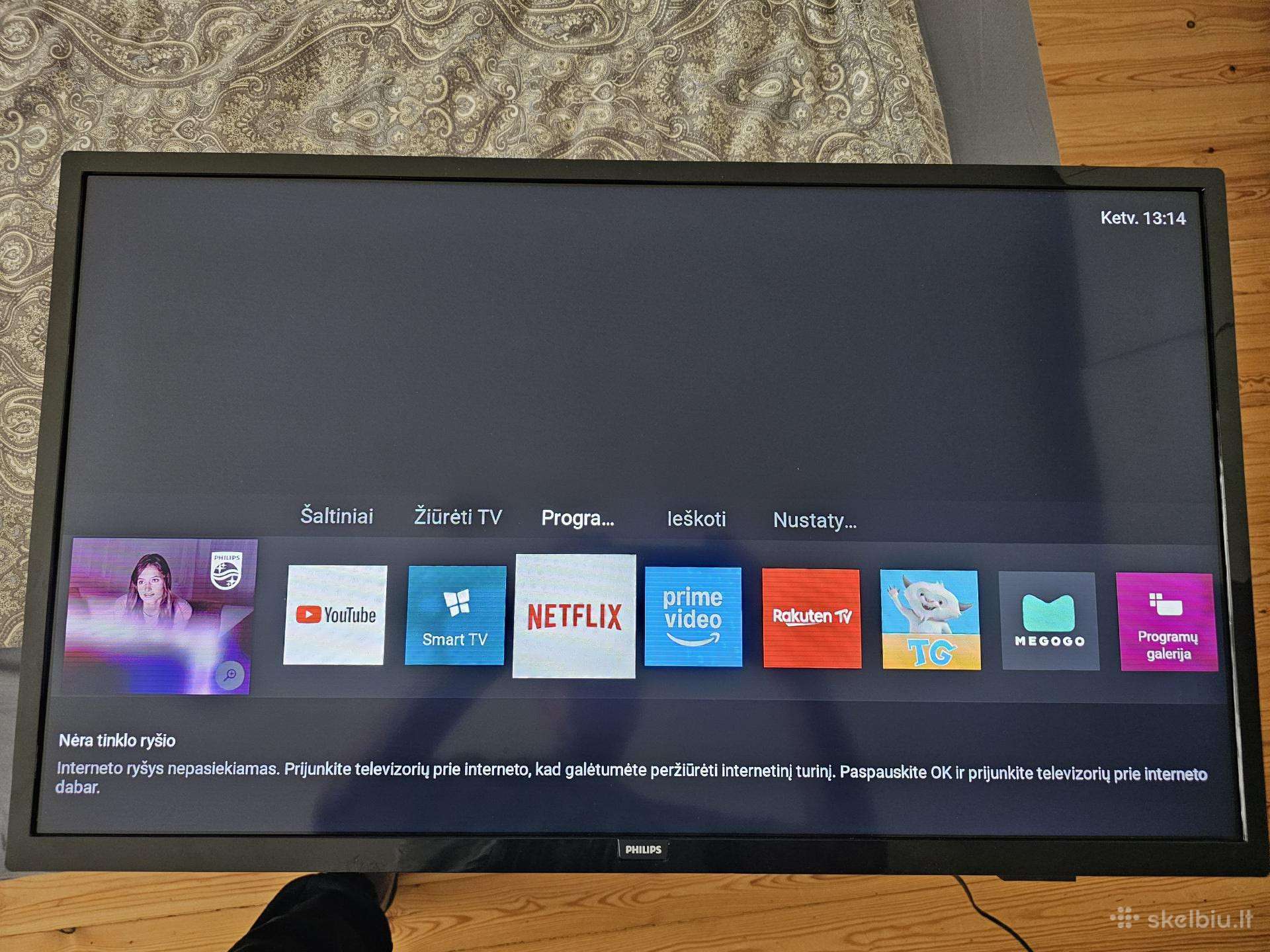 Parduodu Philips Smart TV 32pfs6805/12