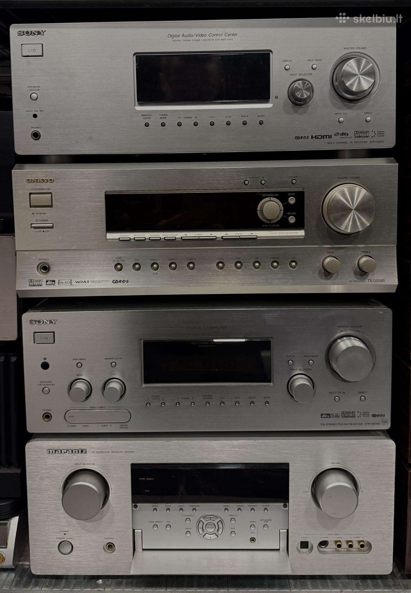 Sony str-dg510 / resiveriai