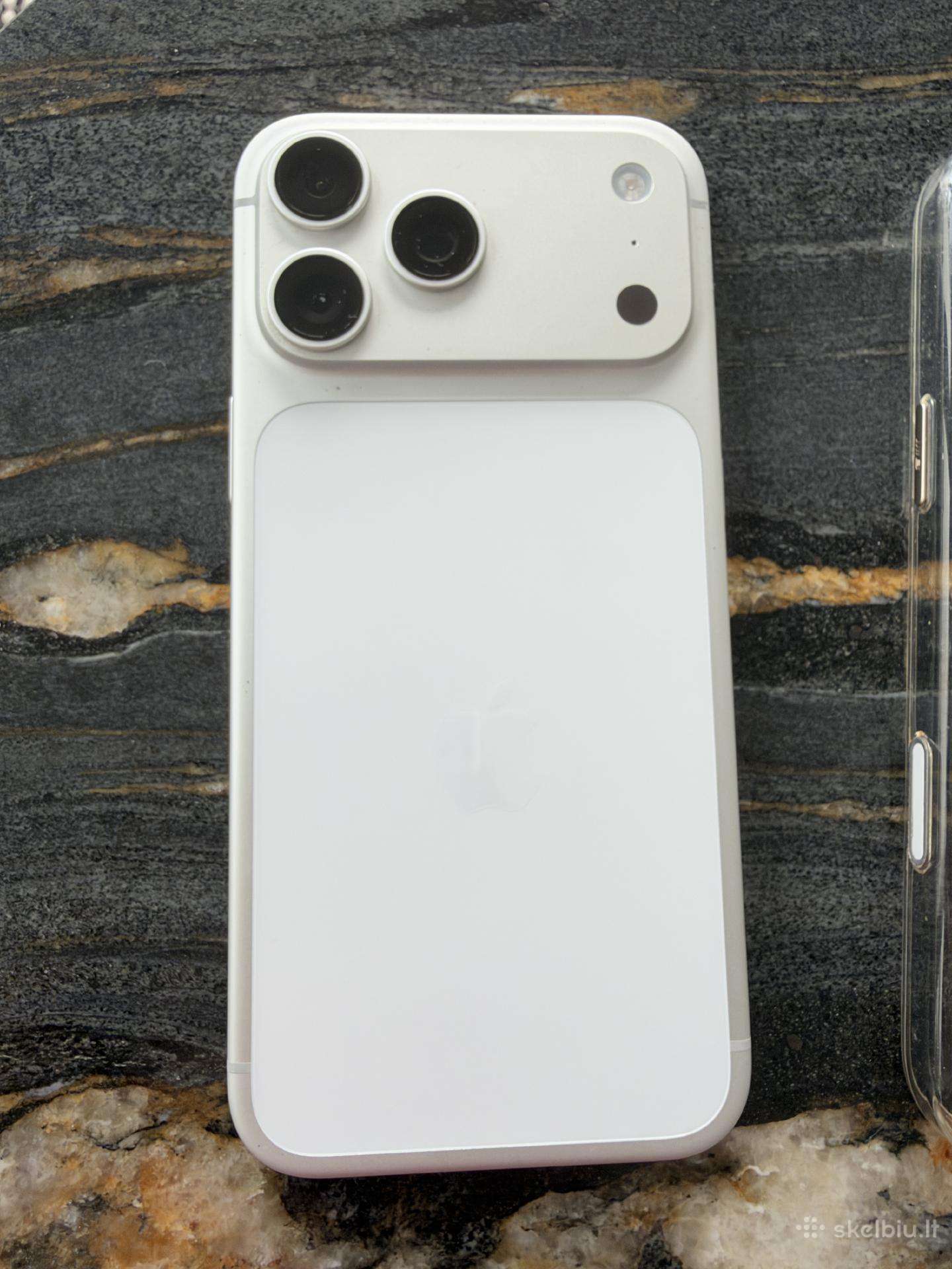Parduodamas iPhone 17 Pro Max, 512 GB, Sidabrinis