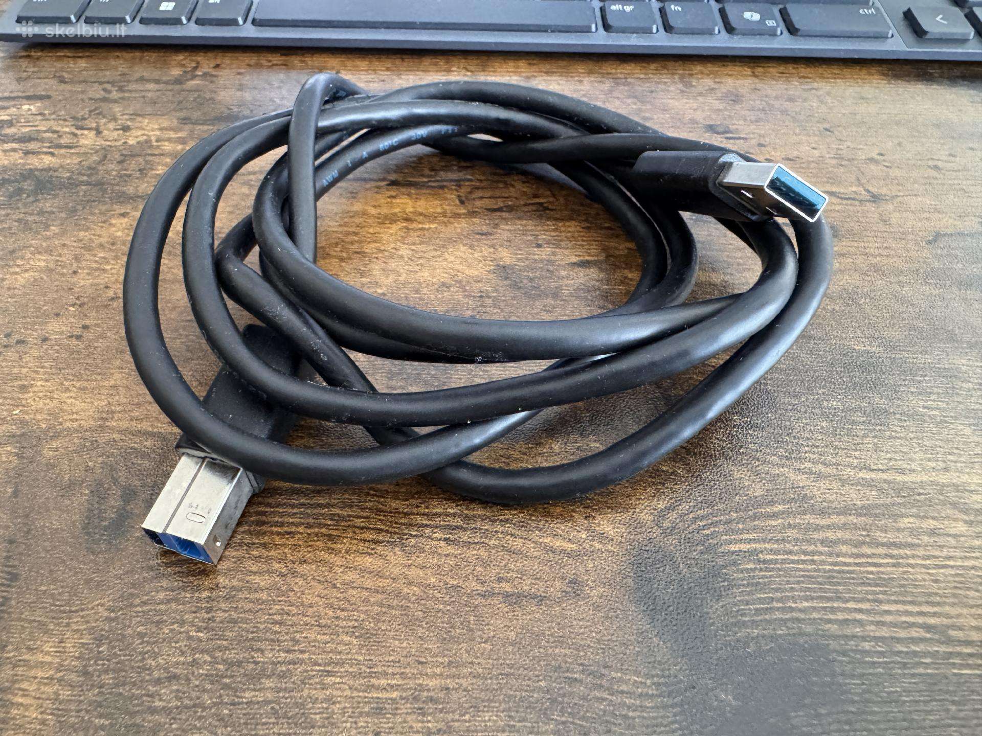 Usb Type-a į Usb Type-b (Usb 3.0 Superspeed)