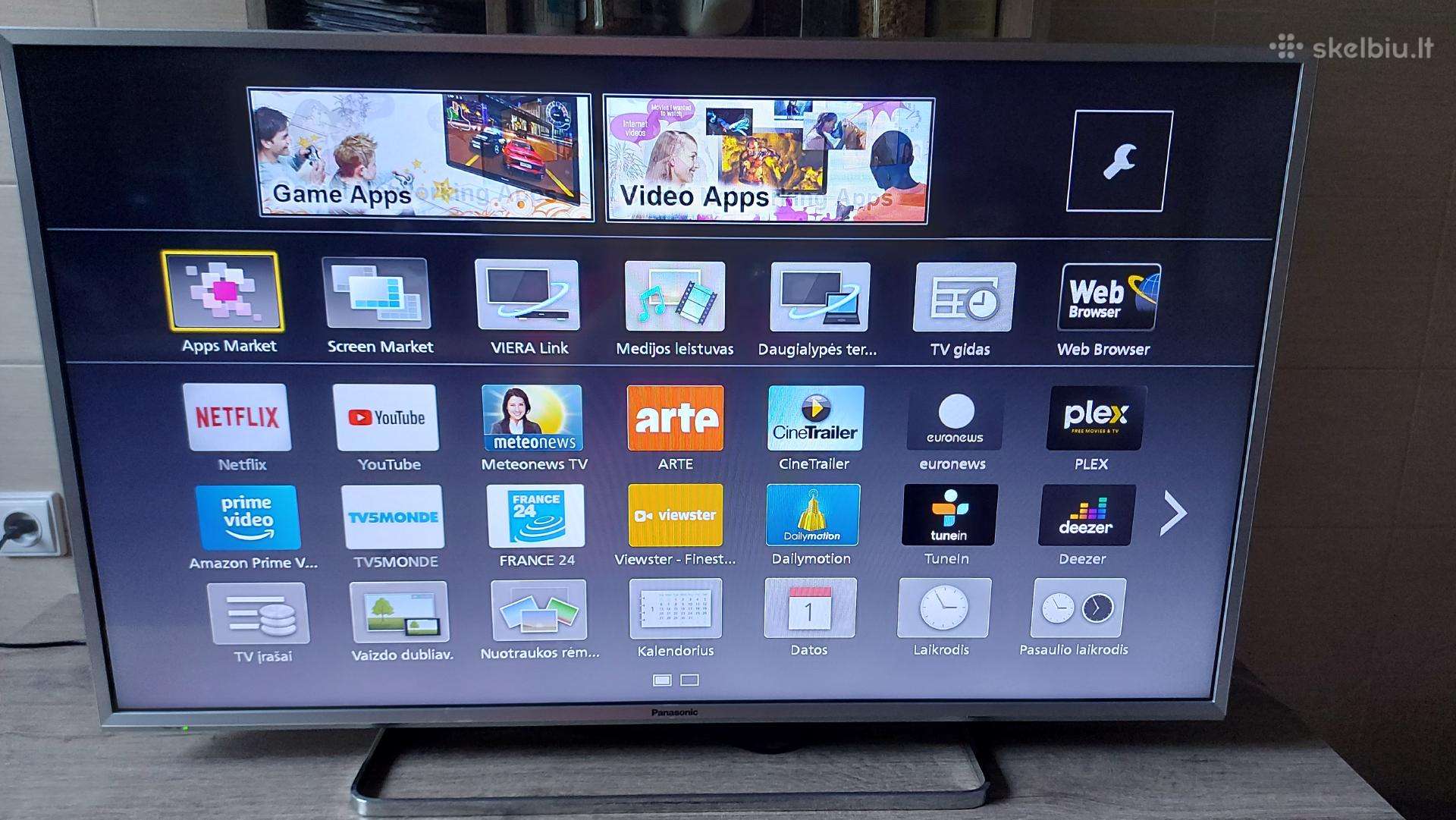 Smart LED televizorius Panasonic 43"