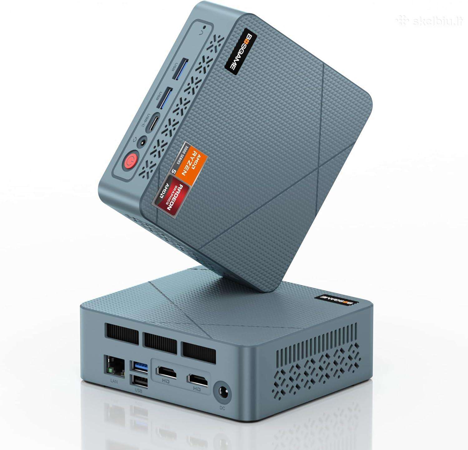 Mini Pc Ryzen 5 RAM 8/16gb Nvme 256gb Wi-fi win 11