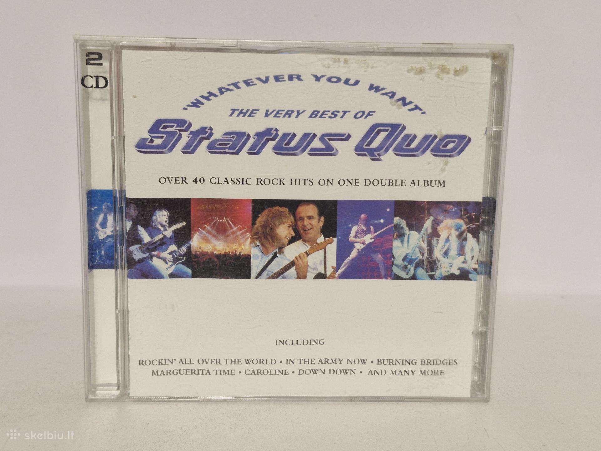 Dvigubas audio CD Status Quo – Whatever You Want