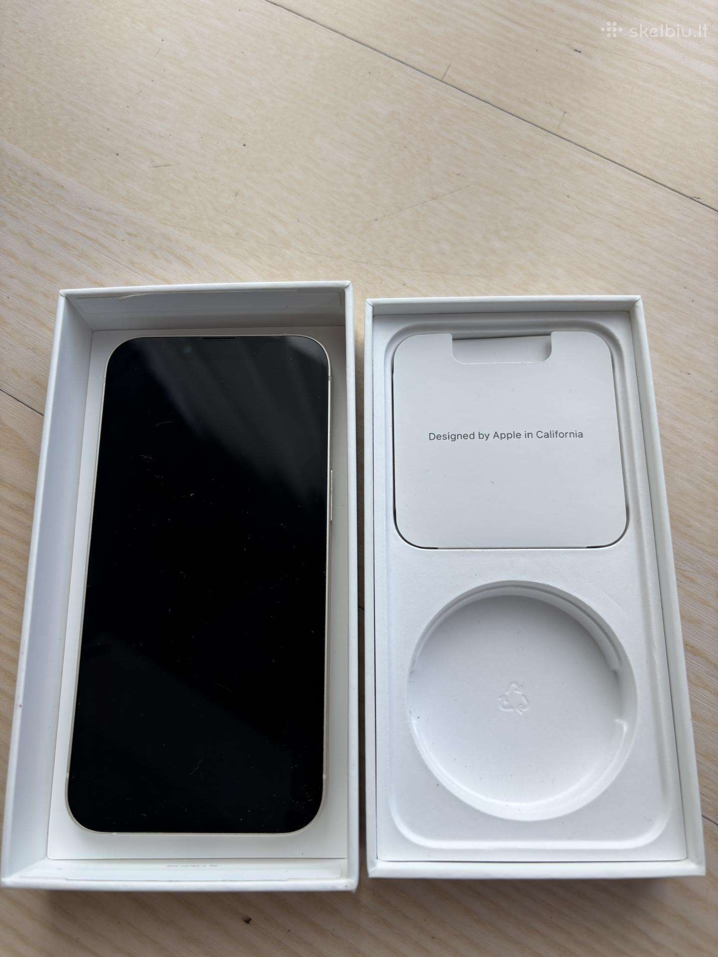 Apple iPhone 13, 128 GB, baltas