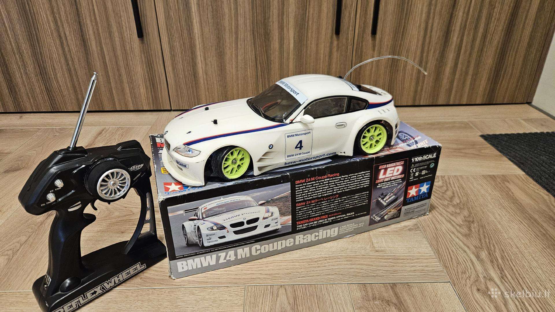 RC modelis Tamiya Tt01 Bmw Z4 Gt3