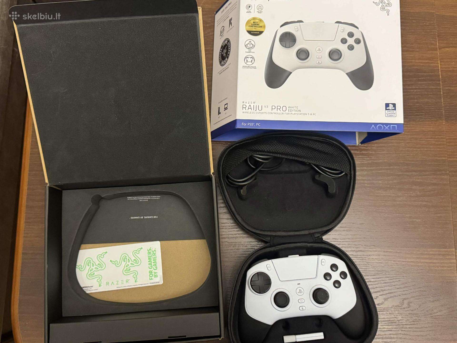 Pardoudu Razer Raiju V3 Pro White Edition