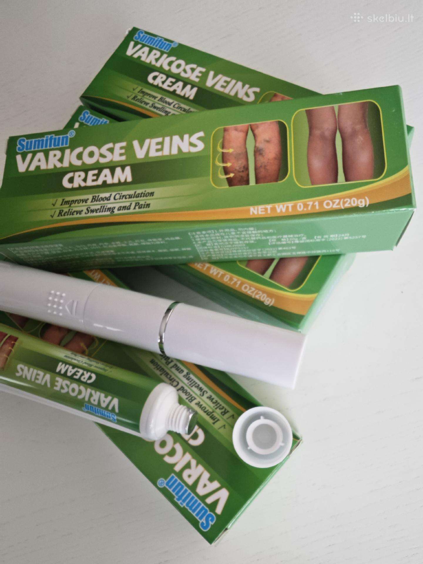Priemonė varikozei