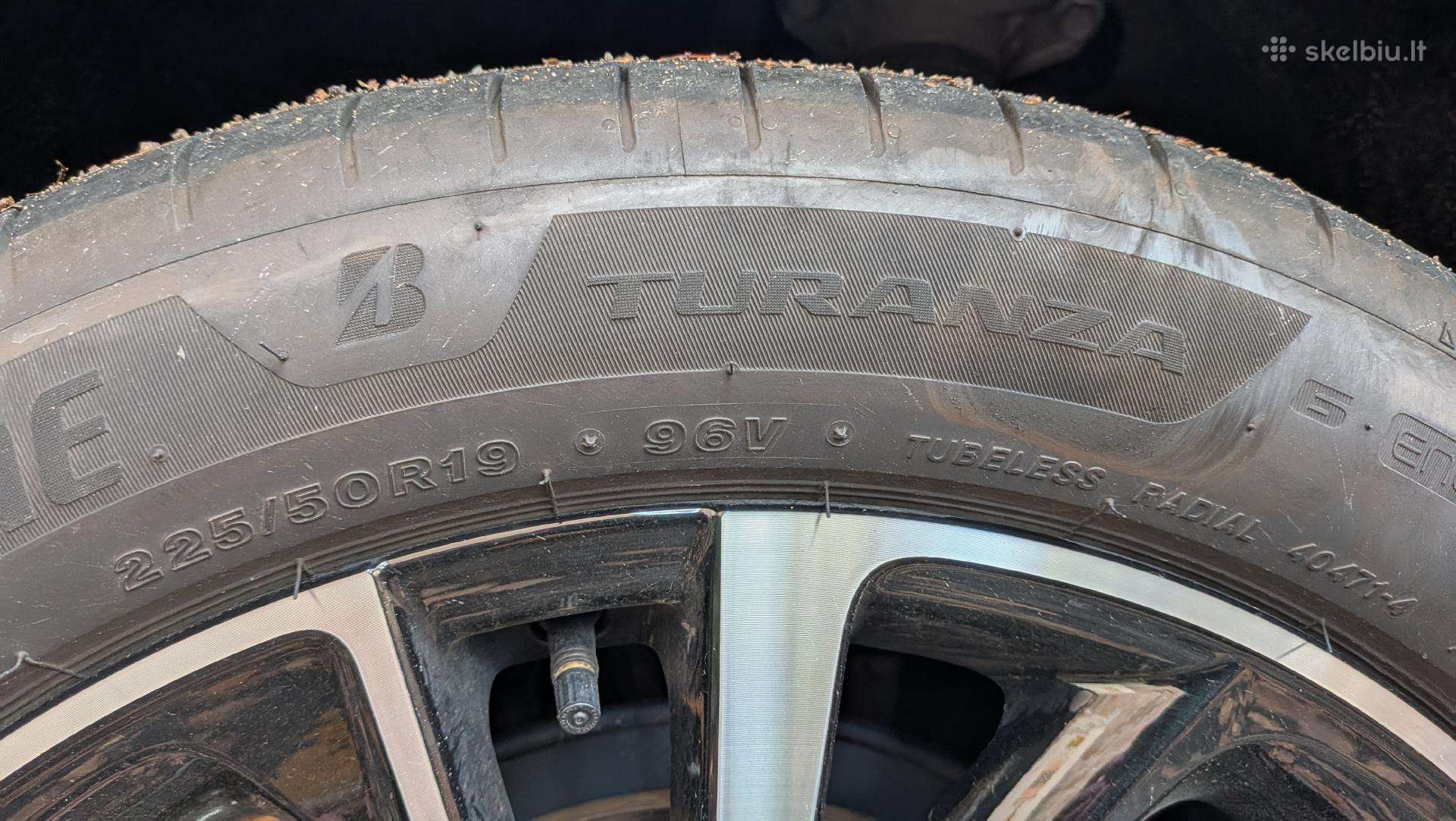 Bridgestone, летние 225/50 R19