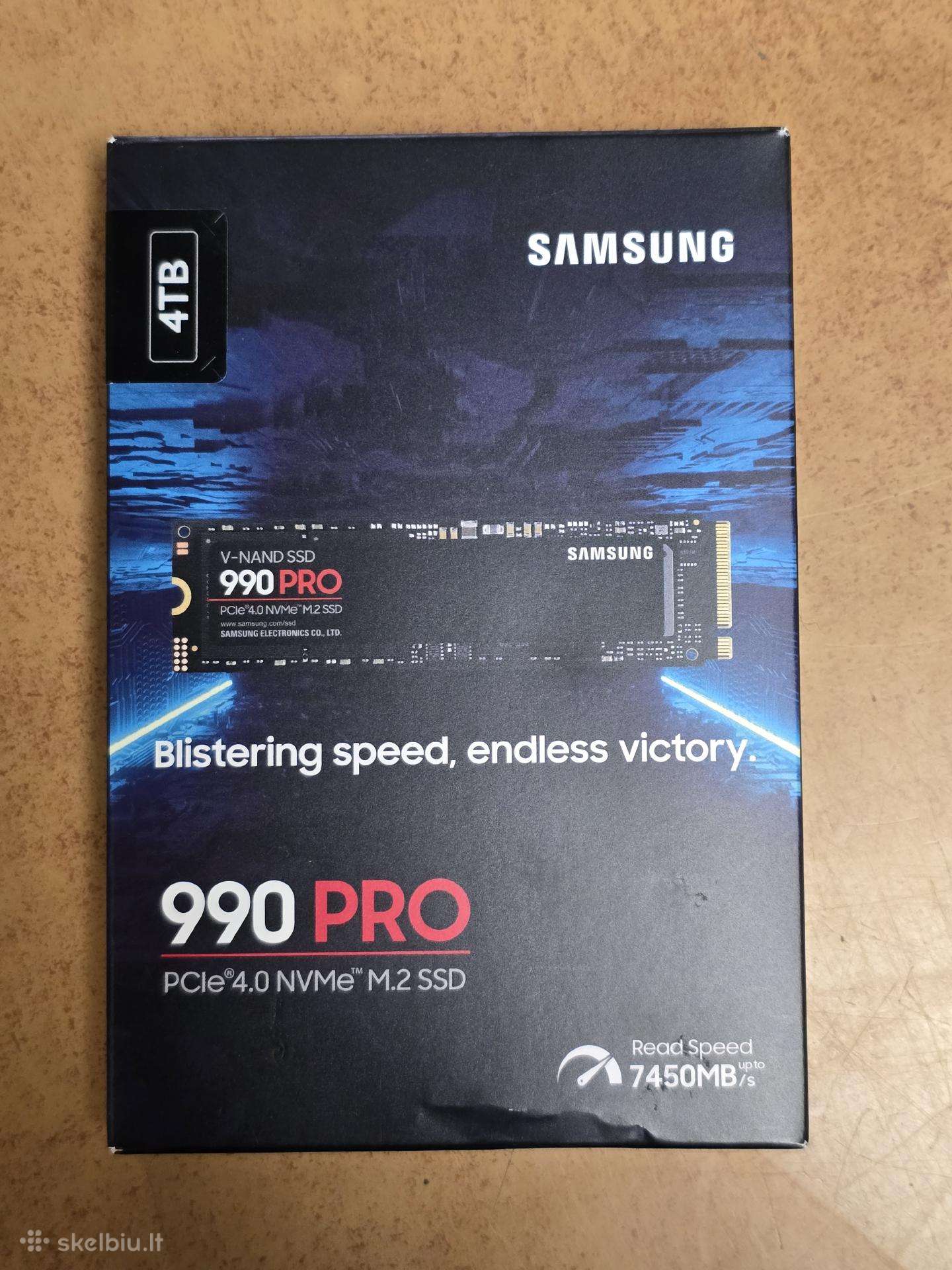 Samsung 990 Pro M.2 4tb 7450mb/s