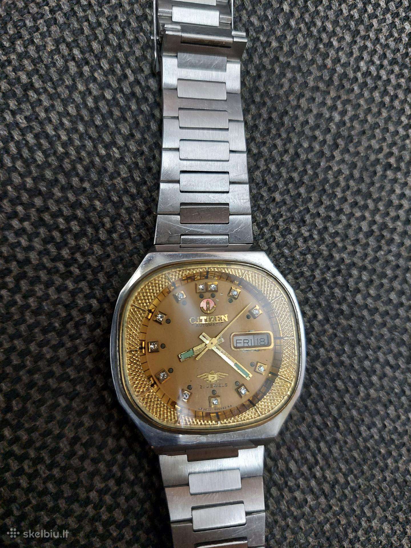 Laikrodžiai citizen, seiko,dolce gabana ir kiti