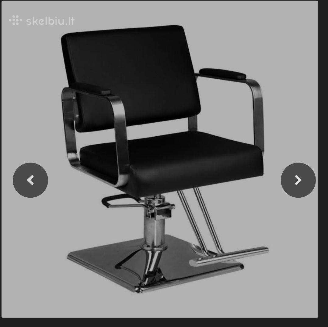 Hair System kirpyklos kėdė Hs202, juoda