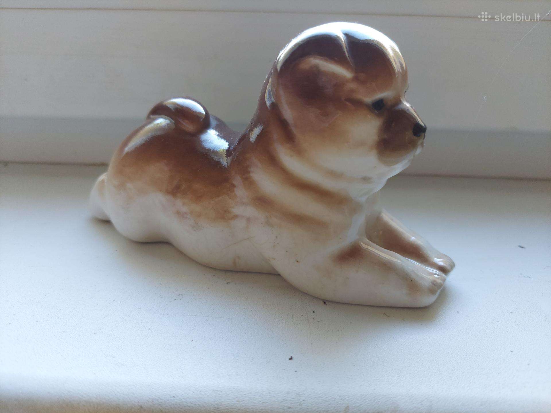 Šuniuko figurėle ,tarybinių laikų