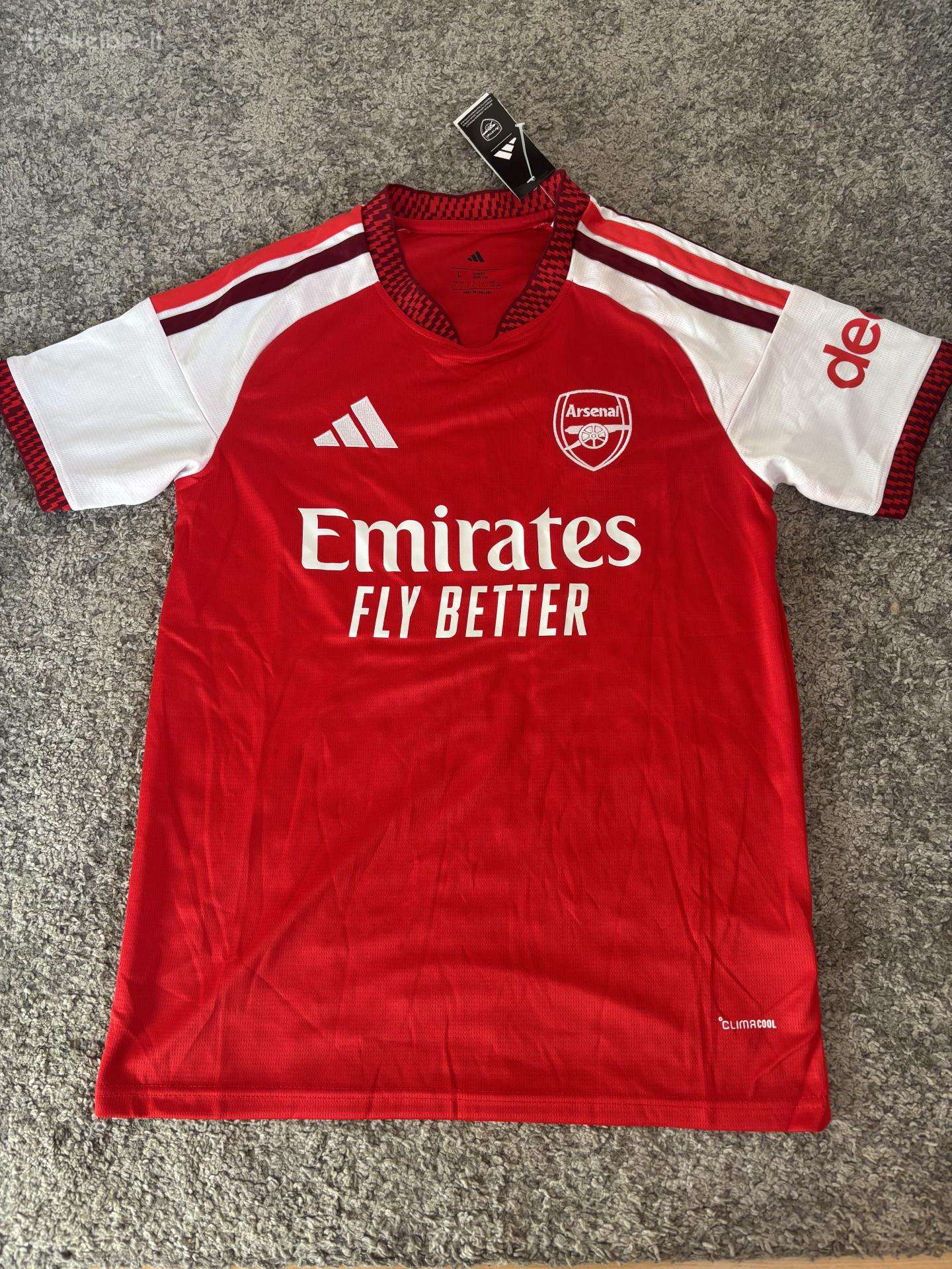 Arsenal 26-27 home jersey