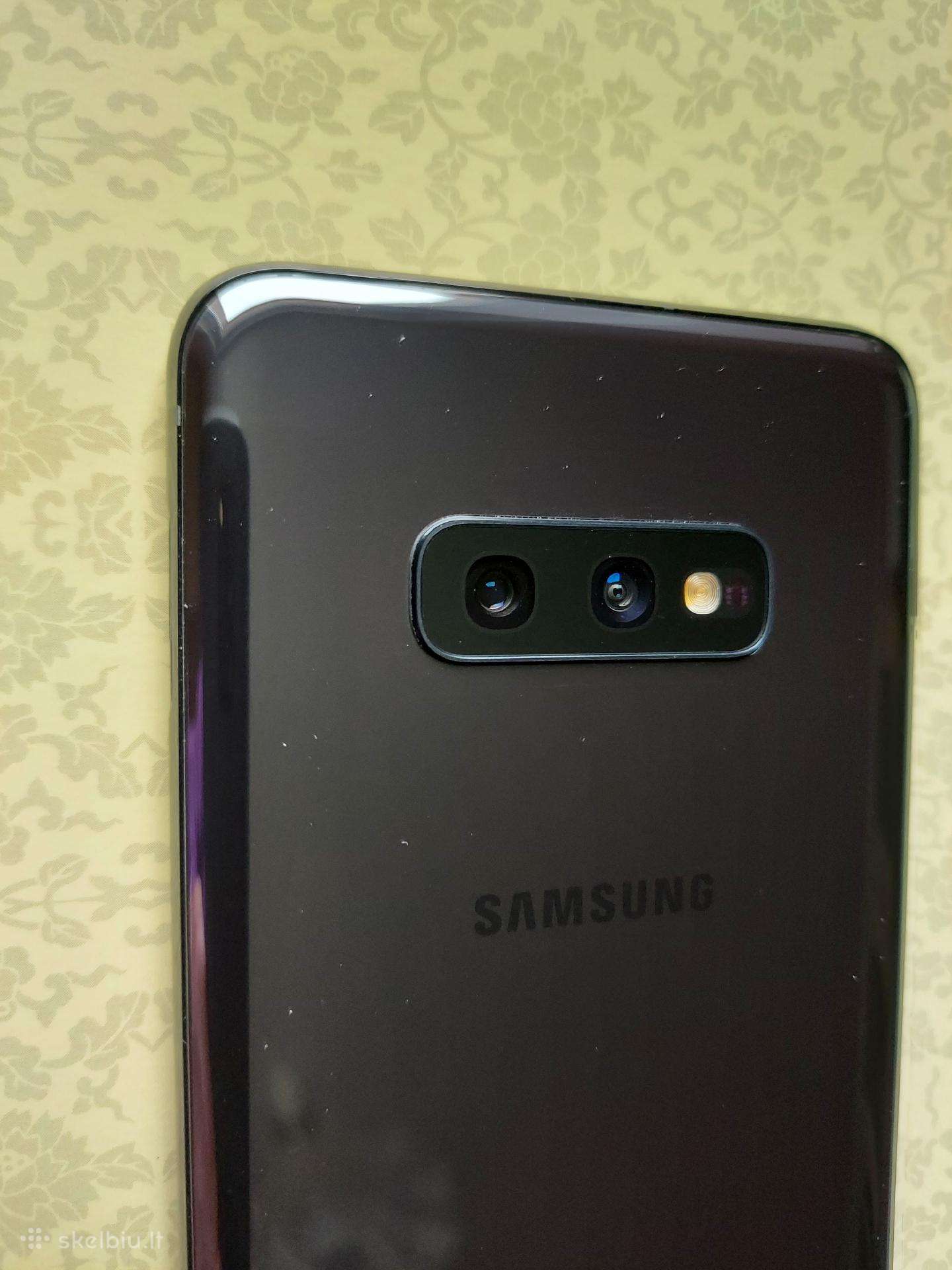 Samsung s10e 128/6 labai geros būklės