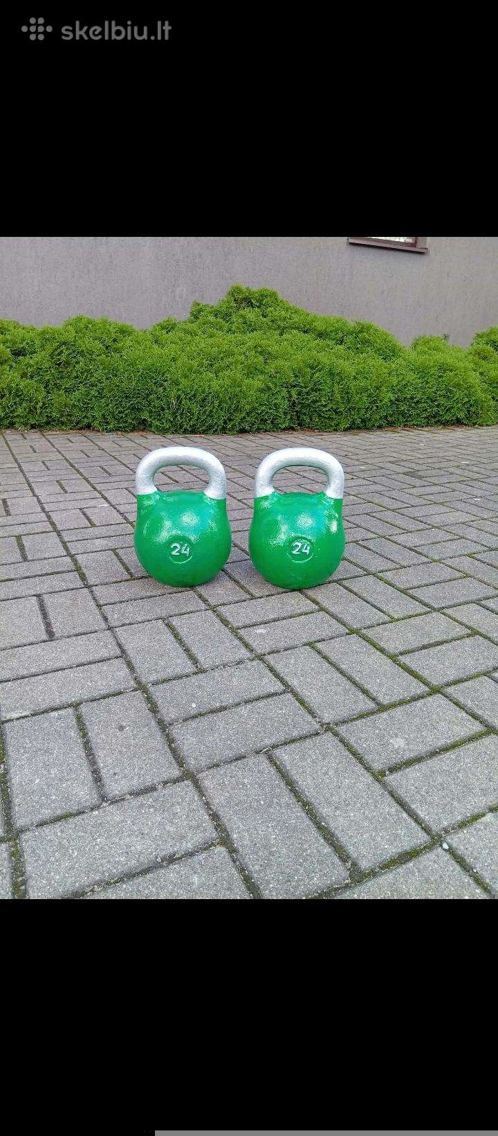 2x24kg./1vnt.60eur.varžybinės vieno gamintojo