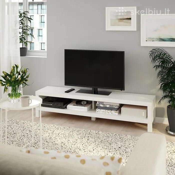 Ikea Lack TV staliukas, baltas, 160 cm – geros būk