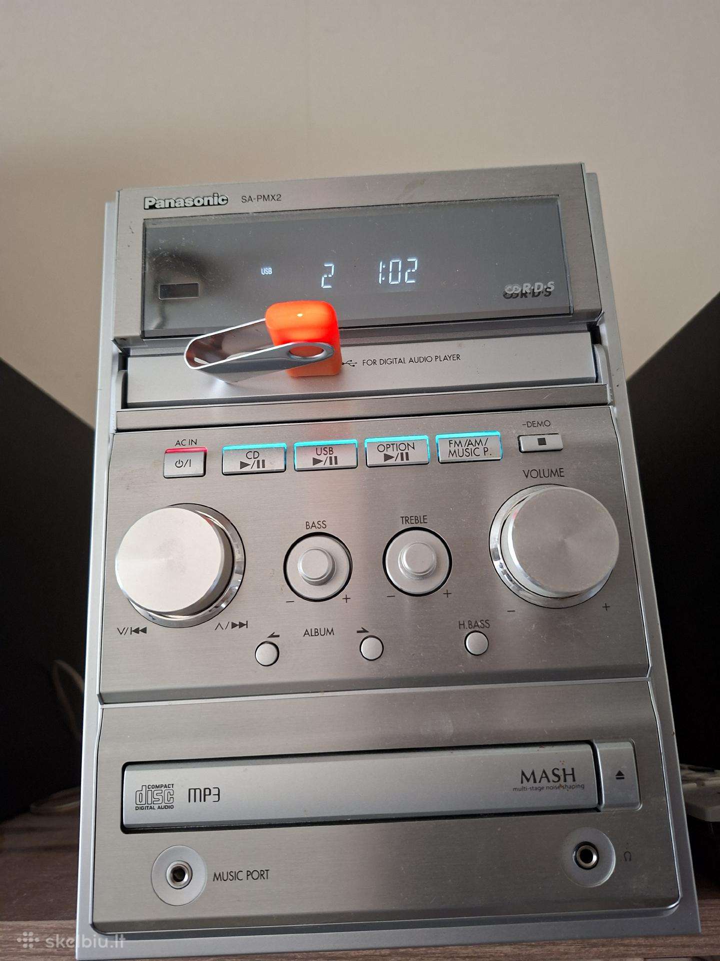 Muzikinis centras Panasonic