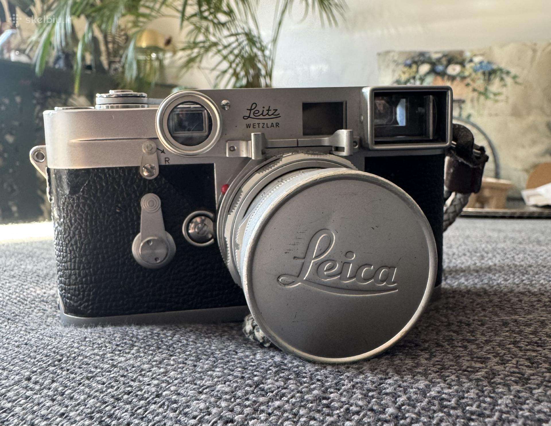 Parduodama legendinė “Leica M3 DS