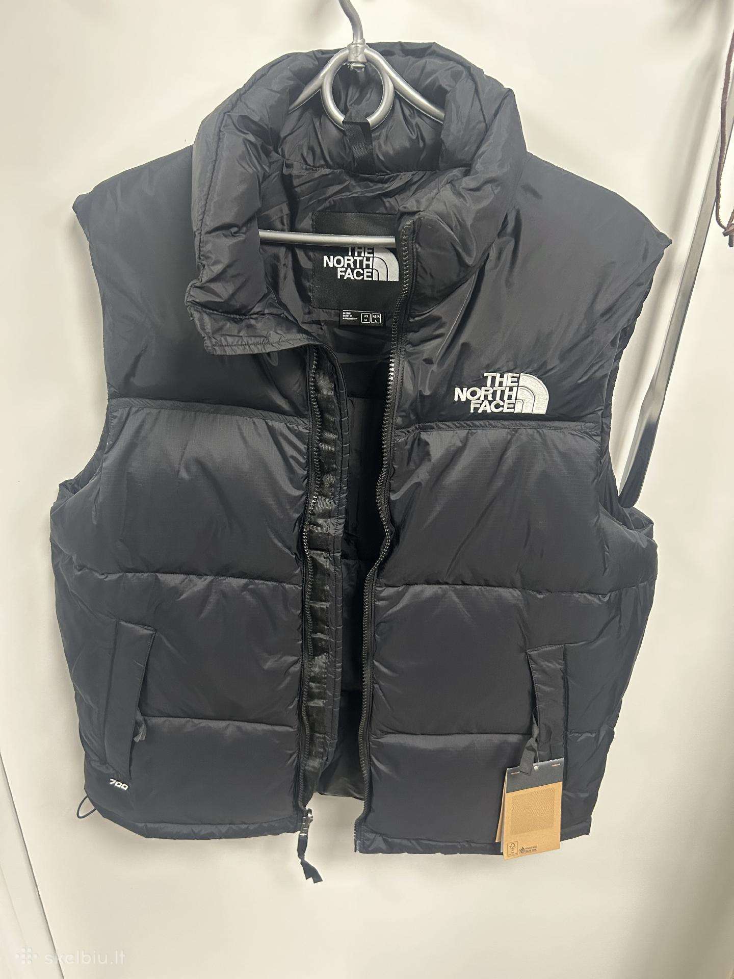 The North Face vyriška juoda pūkinė liemenė 1996
