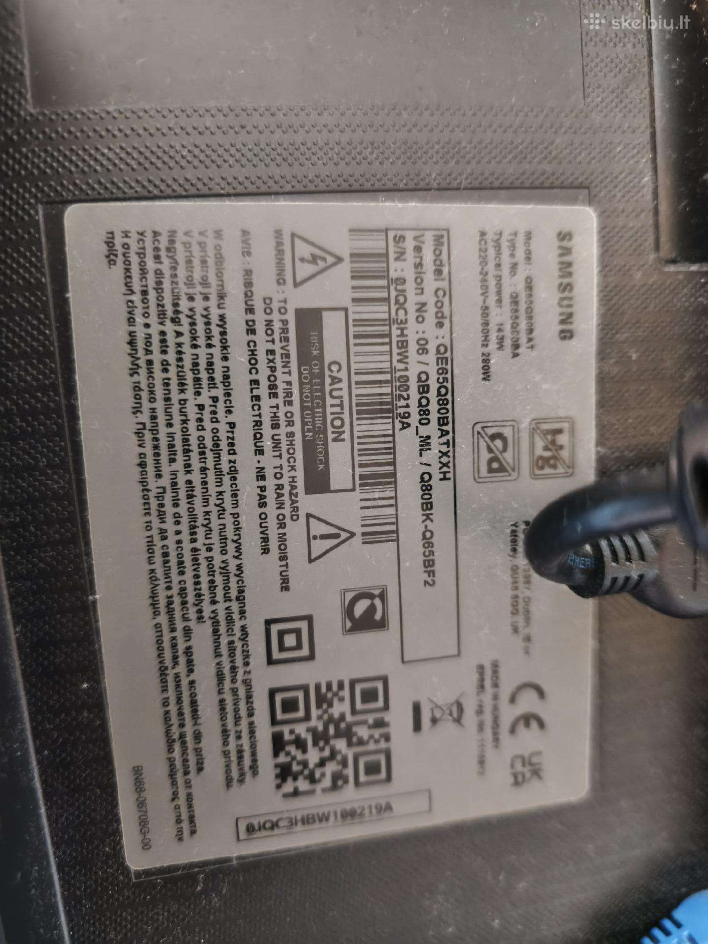 Samsung Qe65q80batxxh