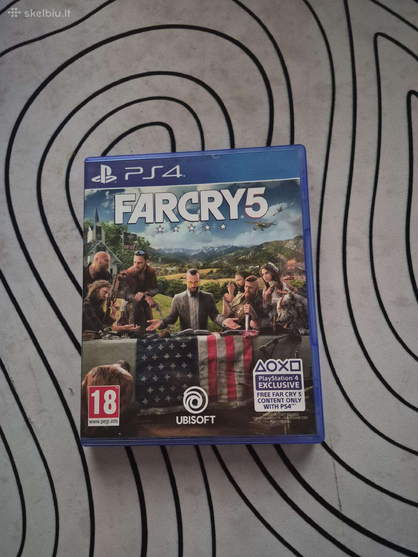 Parduodu Ps4 žaidimą Farcry 5