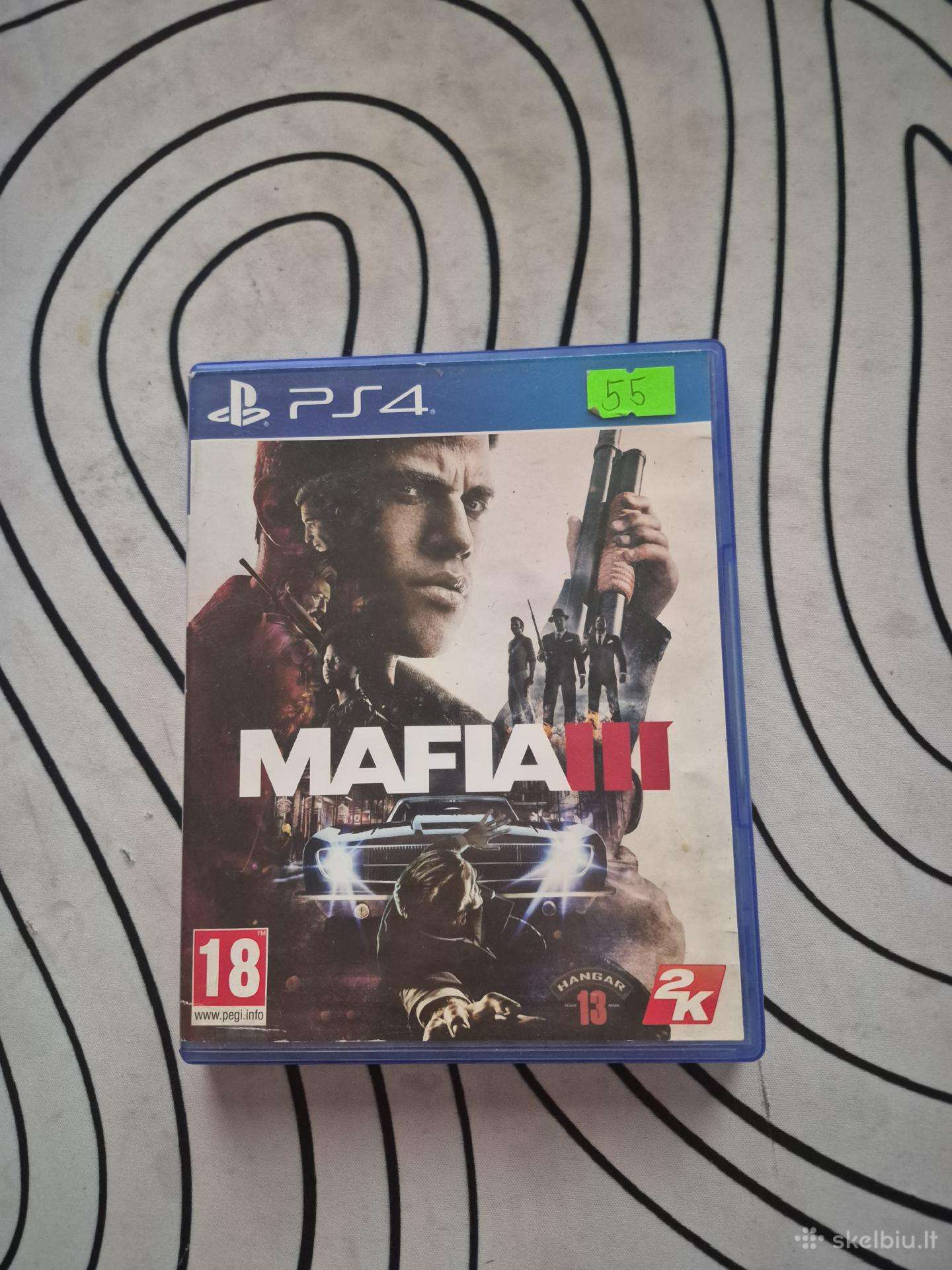 Mafia 3 ps4 žaidimas